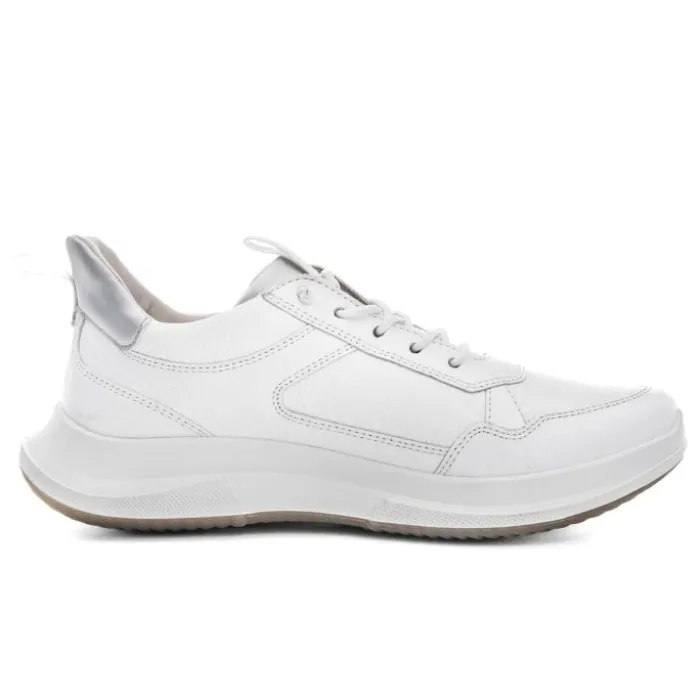 Ara Motion H-Width White/Silver Women