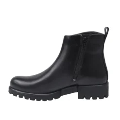 Ecco Modtray Zipper Boot Black Women