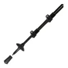 Gabel Vertigo FL. Walking Pole 64-142 cm Black
