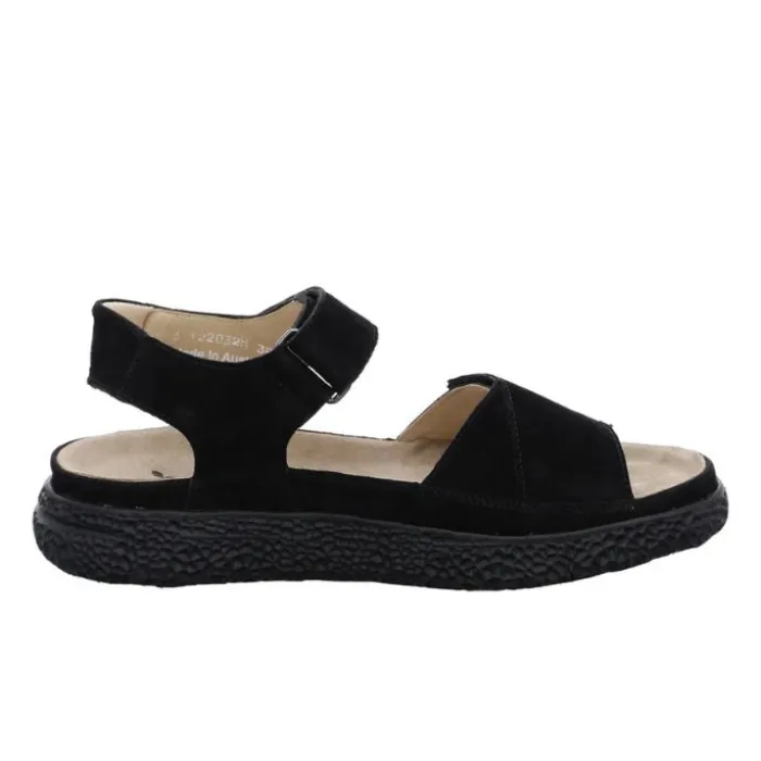 Hartjes Groove Natural Sandal Black Women