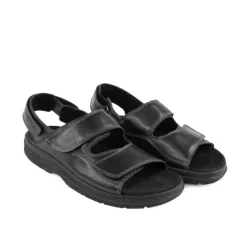 Klaveness 0837 Naturform Sandal Black Unisex