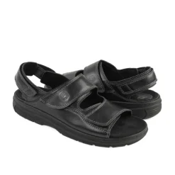 Klaveness 0837 Naturform Sandal Black Unisex