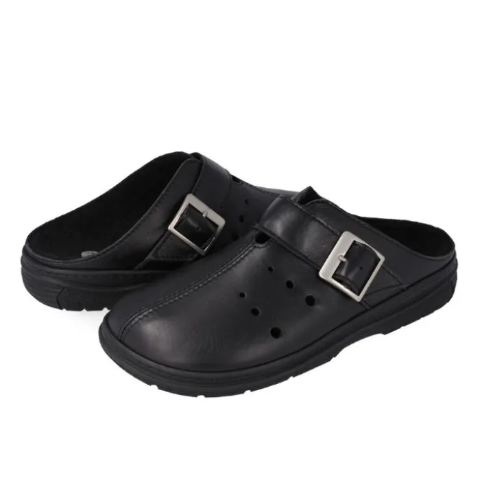 Klaveness Naturform Sandal 0838 Black Unisex