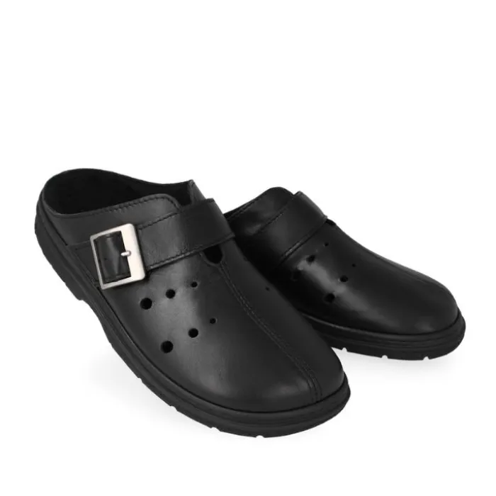 Klaveness Naturform Sandal 0838 Black Unisex