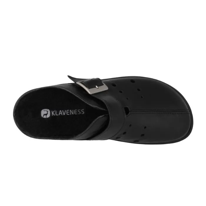 Klaveness Naturform Sandal 0838 Black Unisex
