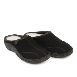 Klaveness Slipper Wool Black Unisex