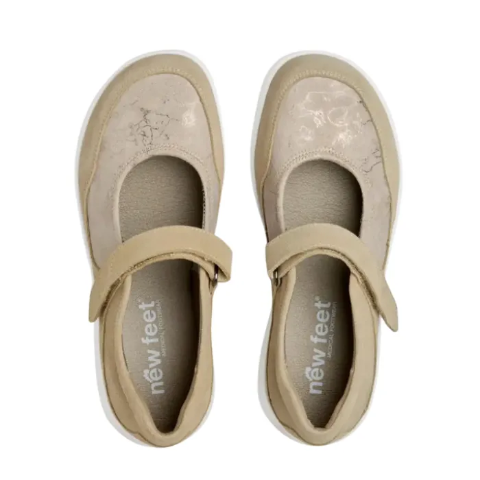 New Feet Ballerina Beige Women