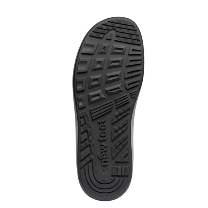 New Feet Boot 2 Zippers Black Men