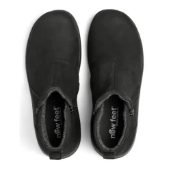 New Feet Boot 2 Zippers Black Men