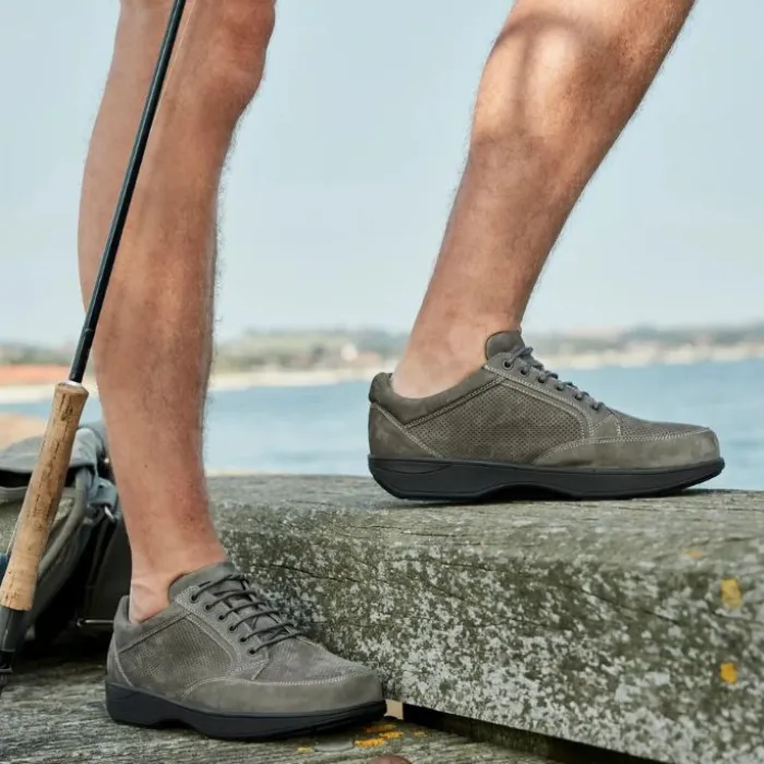 New Feet Laced Shoe Beige Men