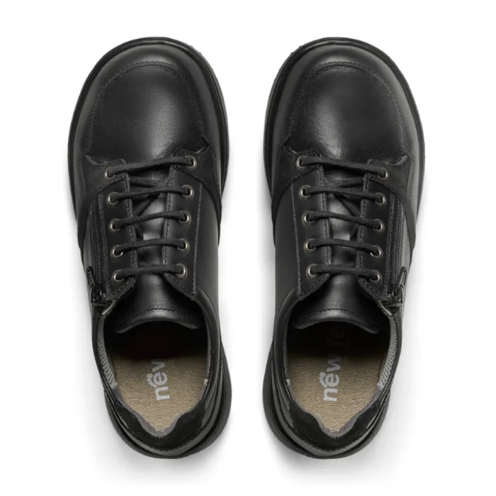 New Feet Lace & Zipper Black Women