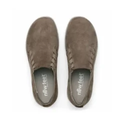 New Feet Loafer Elastic Goat Skin Sand Women