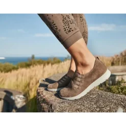 New Feet Loafer Elastic Goat Skin Sand Women