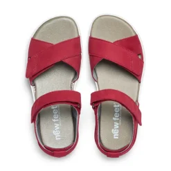 New Feet Sandal Heelcap Red Women