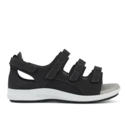 New Feet Sandal With Heel Cap Black Women