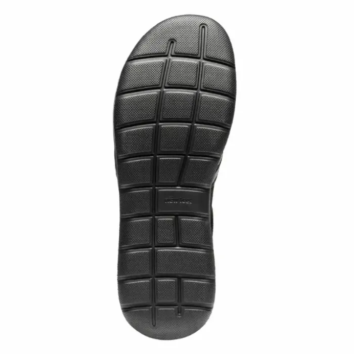New Feet Shoe 3 Velcro Straps Black Women