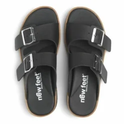 New Feet Slip In Microfiber Black Women
