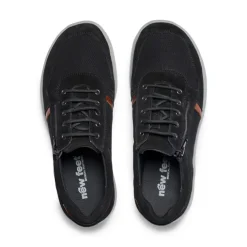 New Feet Zipper & Lace Black Men