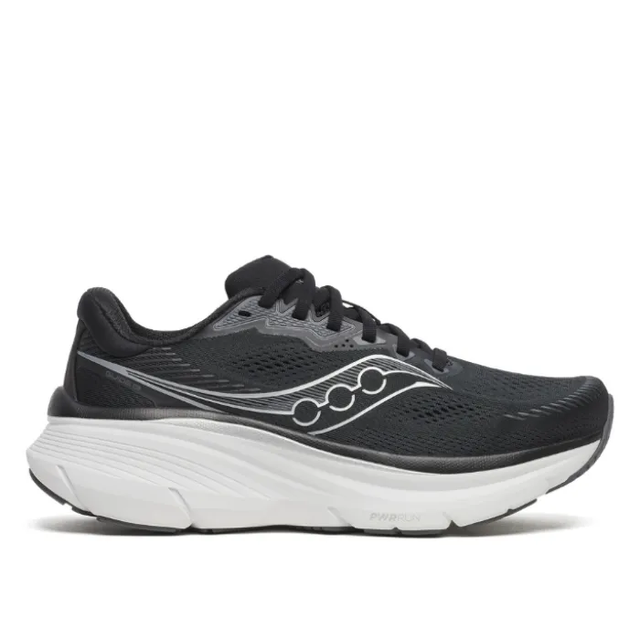 Saucony Guide 19 Medium Black/Silver Women