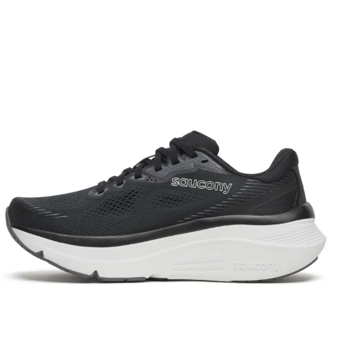 Saucony Guide 19 Medium Black/Silver Women