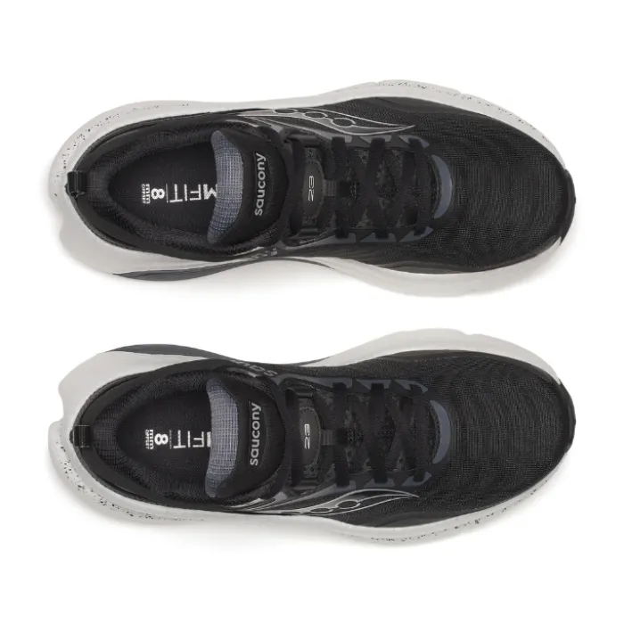 Saucony Omni 23 ST Wide Black/Silver Men