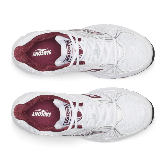 Saucony Ride Millenium White/Maroon Women