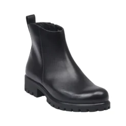 Ecco Modtray Zipper Boot Black Women