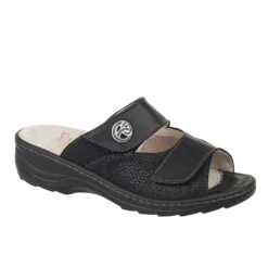 Fidelio Hallux Hedi H Slipper Schwarz Chevstr. Women