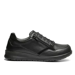 New Feet Lace & Zipper Black Women