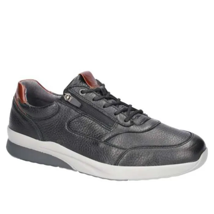 Waldläufer K-Fabian Black/Cognac Men